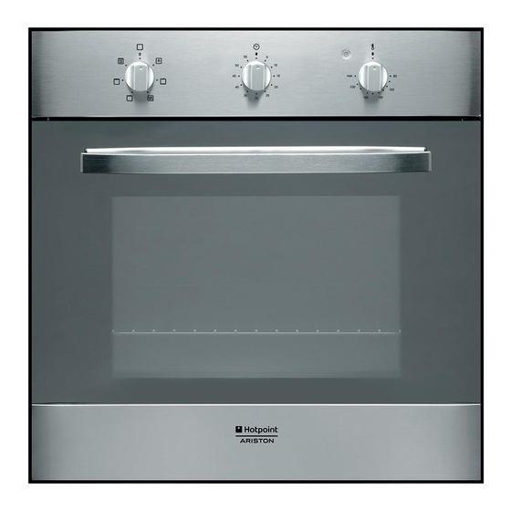 User Manuals: Hotpoint Ariston FH 21/HA S Electric Oven