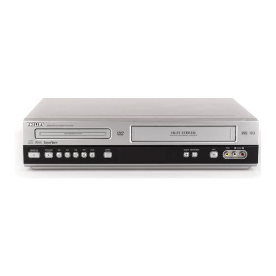 Philips DVD755VR Manuals