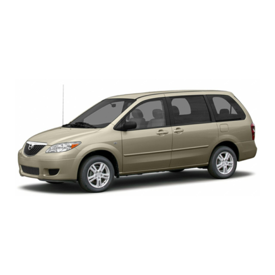 Mazda 2005 MPV Owner's Manual