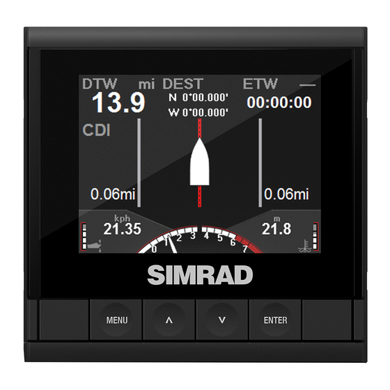 Simrad IS35 User Manual