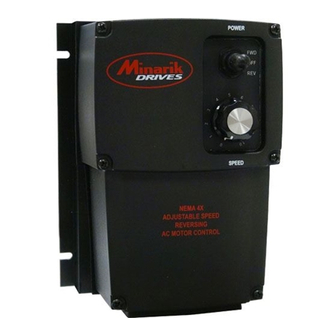 Minarik VFDP4X04-D230-PCM Quick Start Manual