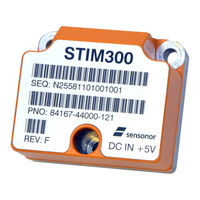 sensonor STIM318 User Manual