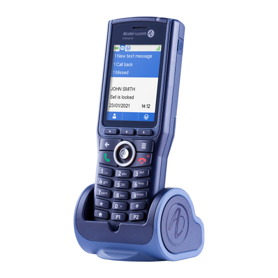 Alcatel-Lucent Enterprise OpenTouch 8244 DECT User Manual
