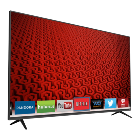 Vizio D650i-C3 User Manual