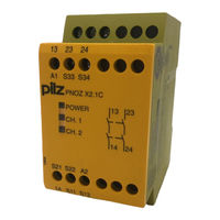 Pilz PNOZ X2.1C Operating Manual