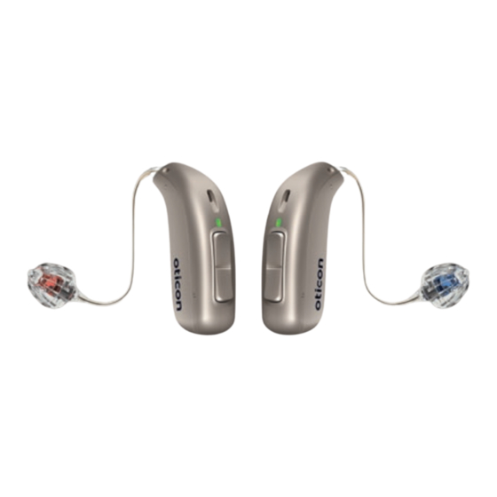 oticon CROS PX miniRITE R Instructions For Use Manual