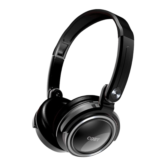 Coby super discount bass stereo headphones