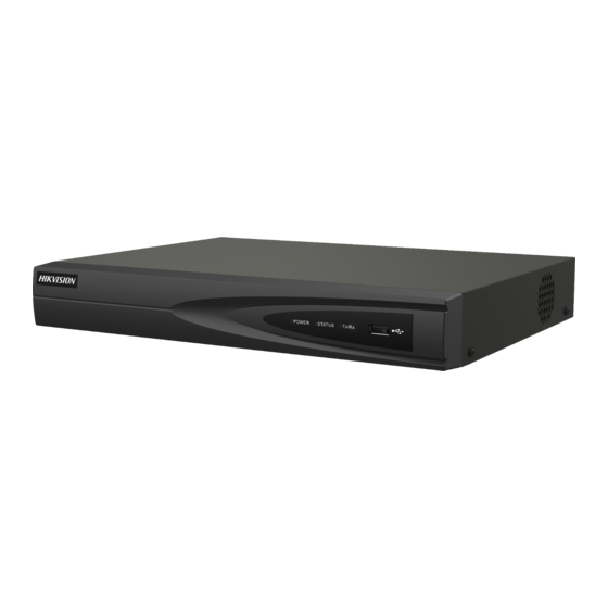 HIKVISION 7604NI-K1B Quick Start Manual