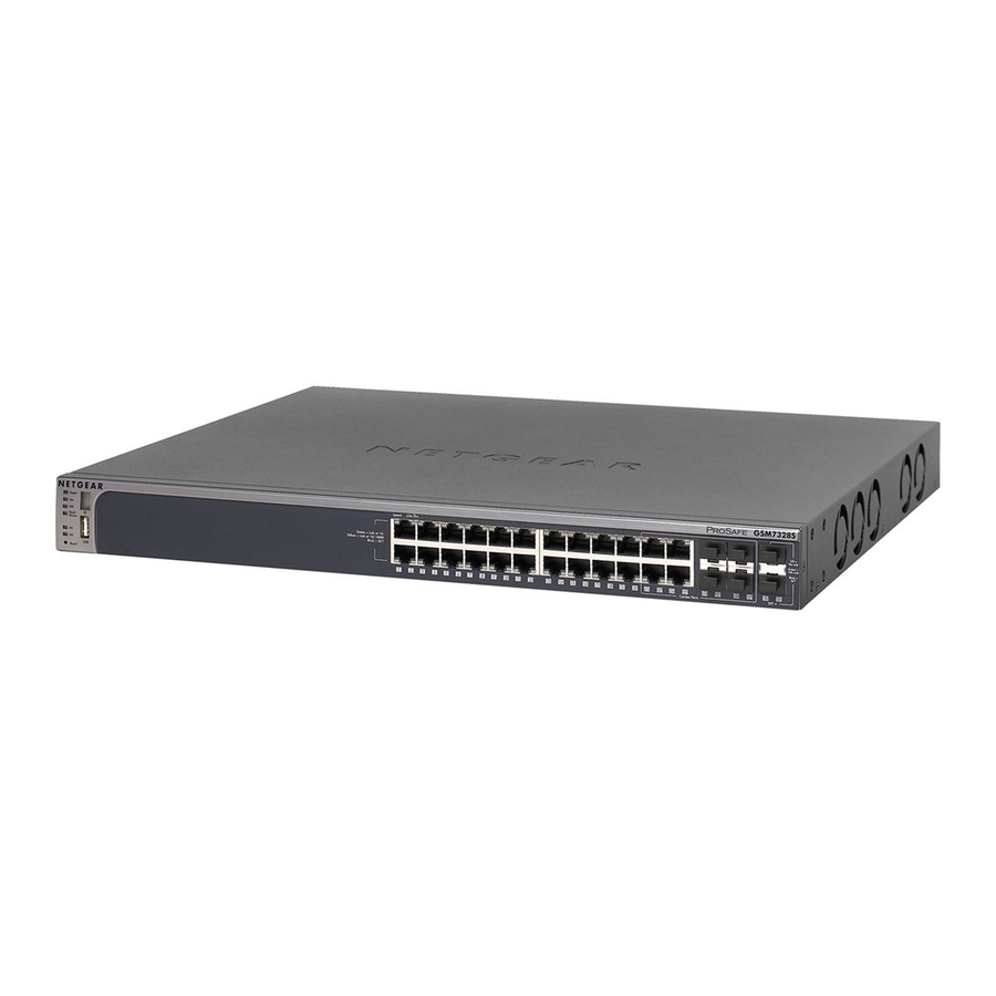 NETGEAR ProSafe GSM7328 Administration Manual
