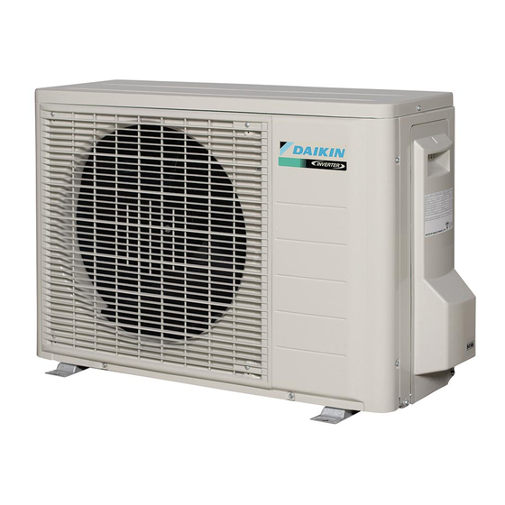 Daikin RXL25G3V1B Installation Manual