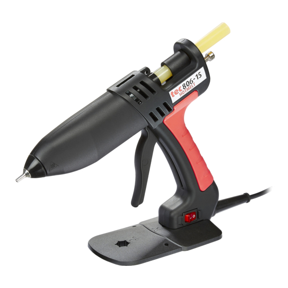 Power Adhesives tec 806-15 Operating Instructions Manual