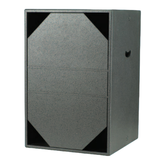 Tannoy POWERVS15 BP Specifications