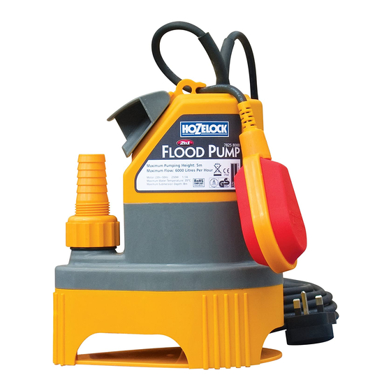 Hozelock Flood Pump 2'n1 Manual