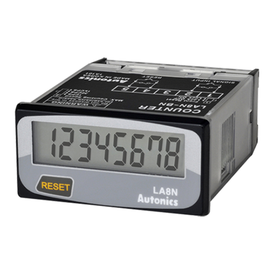Autonics LA8N Series Manual
