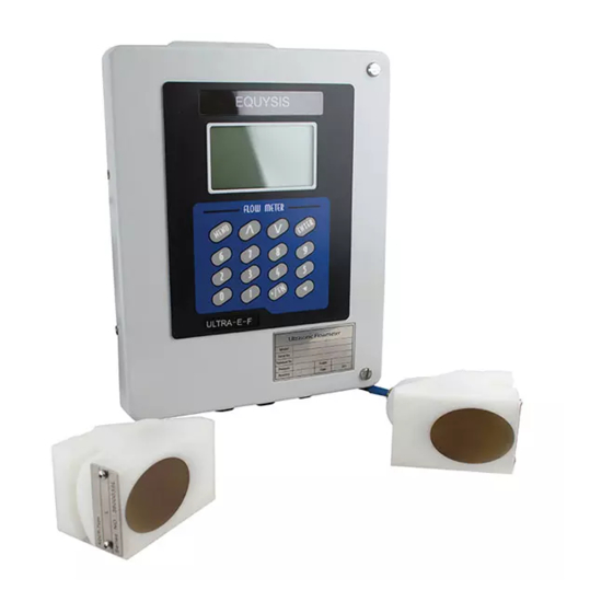 EQUYSIS ULTRA-E-F Manual