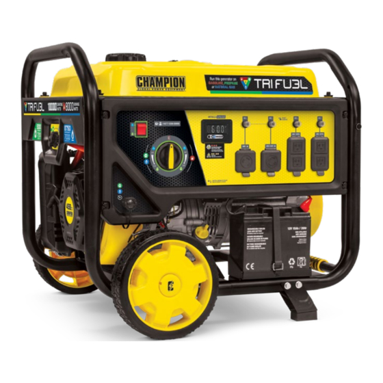 Champion 100416 Quick Start Manual