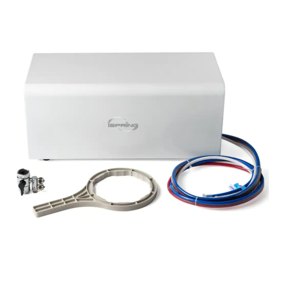 Ispring RCT600 Installation Instructions & Operating Manual