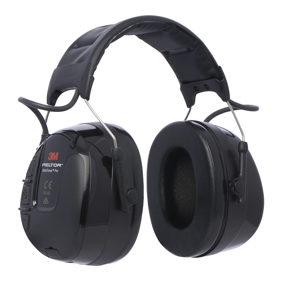 U-Line 3M PELTOR WORKTUNES PRO Setup And Operation