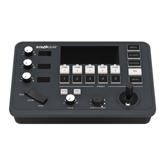 BZBGEAR Mini Pro User Manual