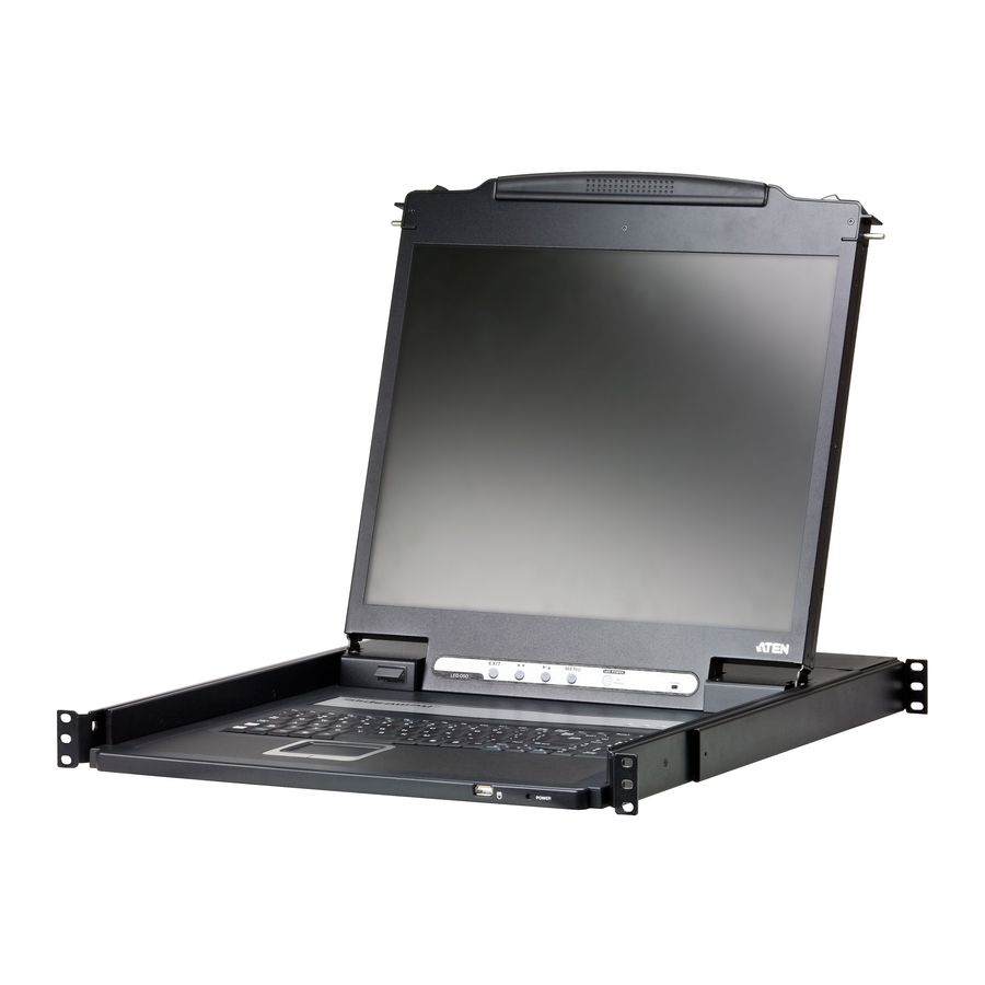 ATEN CL3000 - Lightweight PS/2-USB LCD Console Quick Start Guide