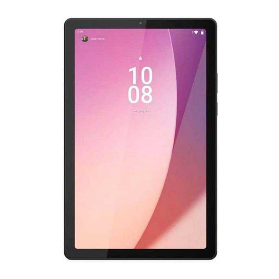 Lenovo Tab M9 User Manual