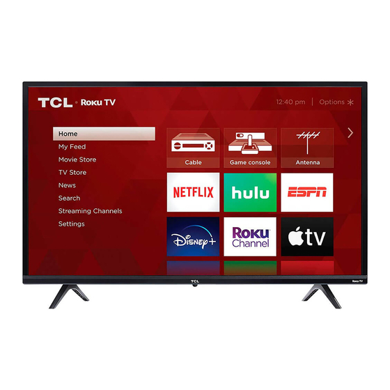 TCL 32S335 Manual