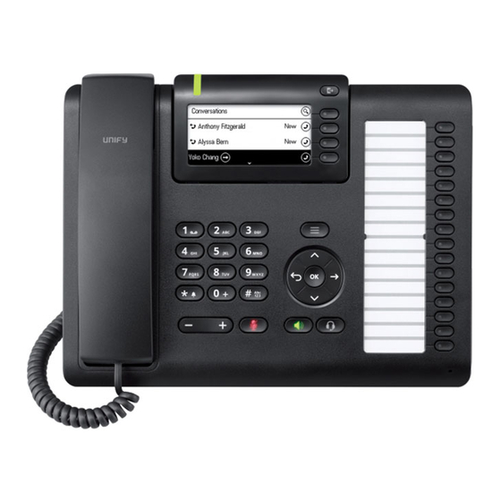 Unify OpenScape CP400 Installation And Quick Reference Manual