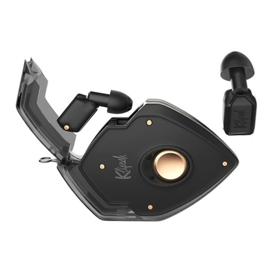 Klipsch T10 BESPOKE Quick Start Manual
