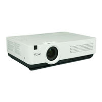 Sanyo PLC-XU300A Dimensional Drawing