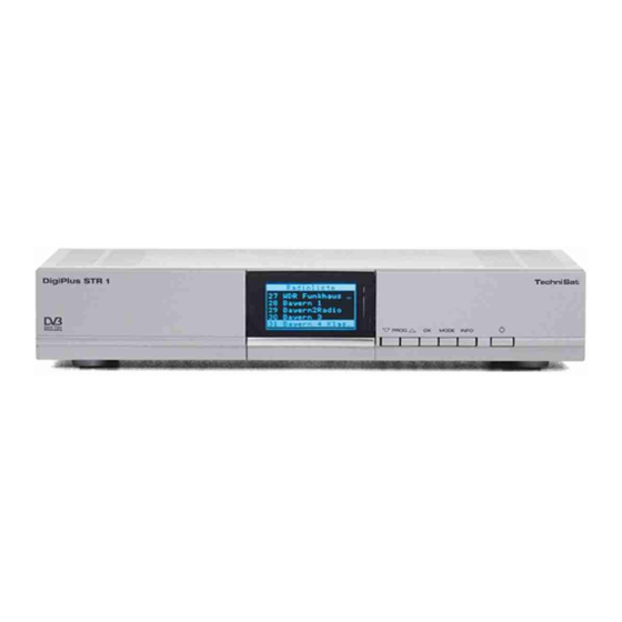TechniSat DigiPlus STR 1 Operating Manual