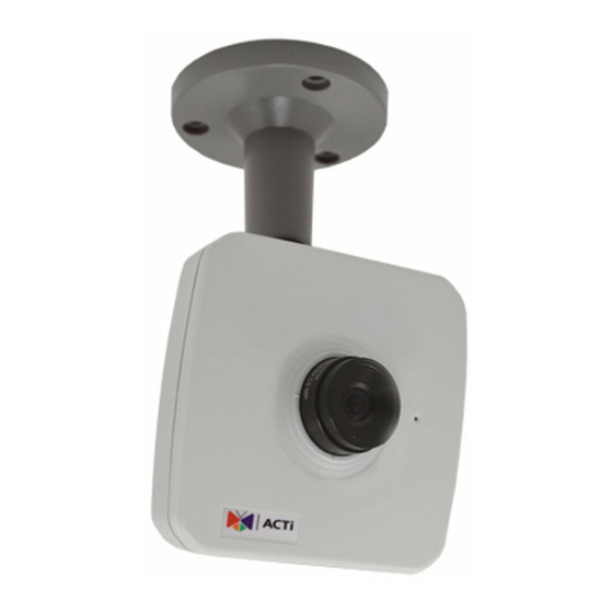 ACTi E12A Hardware Manual