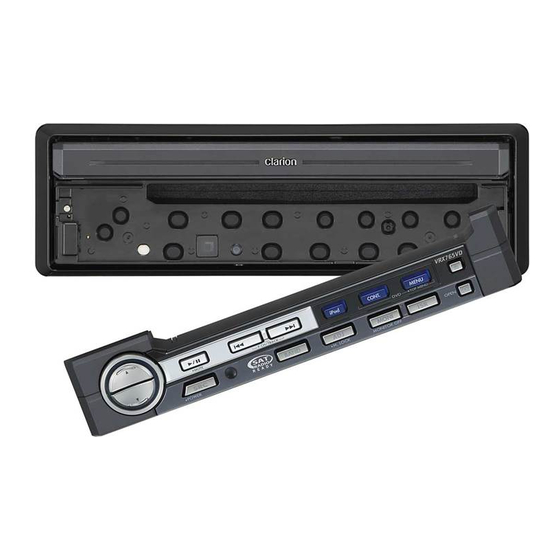 Clarion VRX765VD Service Manual