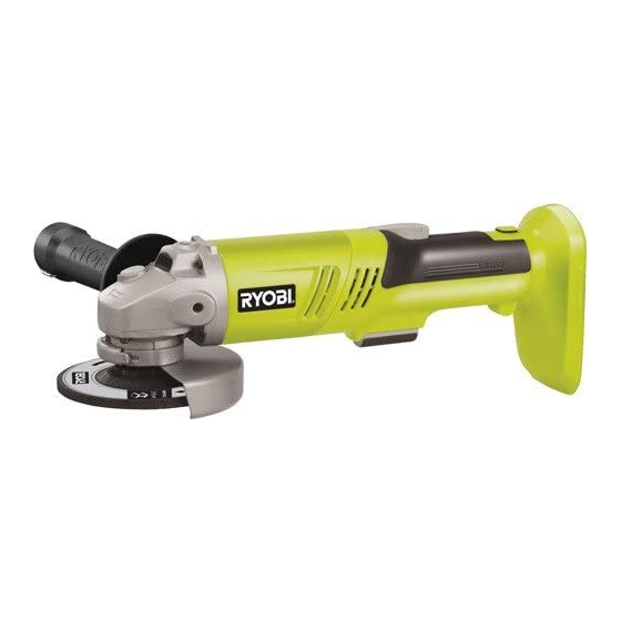 Ryobi CAG-180 Manuals