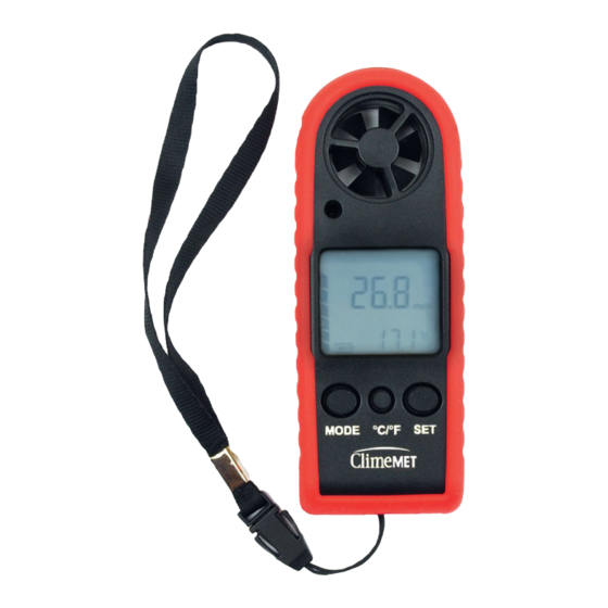 ClimeMET CM2030 User Manual