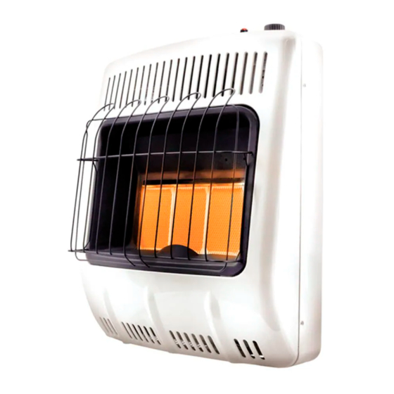 MrHeater MHVFDF20RTT Operating Instructions And Owner's Manual