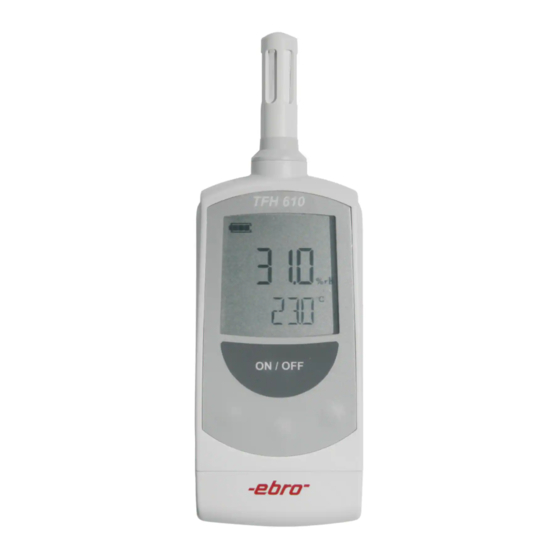 Ebro TFH 620 Manual