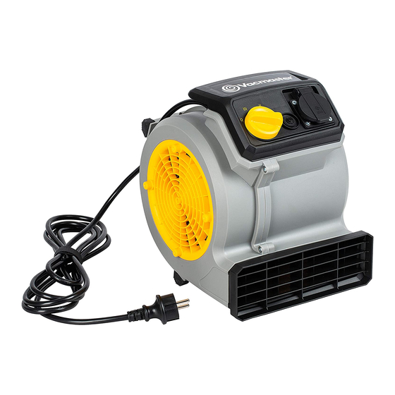 Vacmaster AM1202 Air Mover Fan Manuals