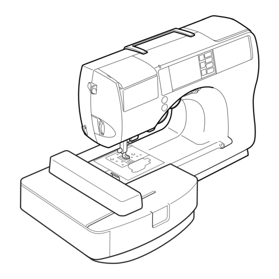 Brother Computerized Embroidery Sewing Machine Operation Manual