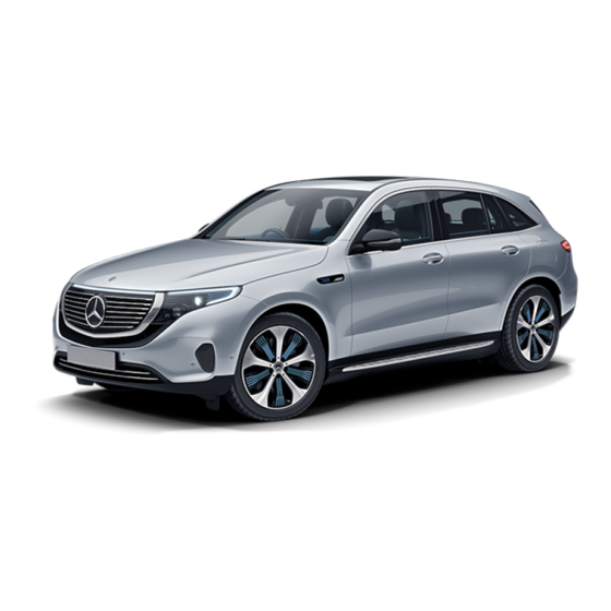 Mercedes-Benz EQC 400 4MATIC 2021 Owner's Manual
