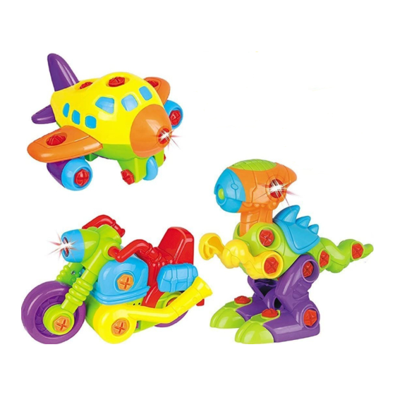 User Manuals: THINK GIZMOS TG651 Take Apart Toy