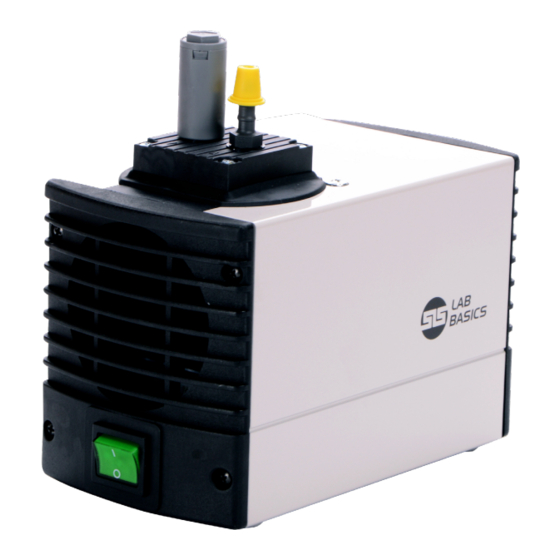 SLS LAB BASICS SLS2600 Mini Vacuum Pump Manuals