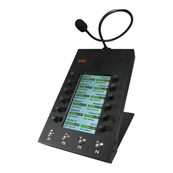 ETC CS-808 Administration & Setup Manual