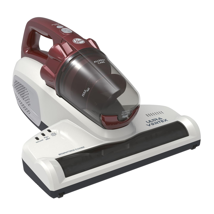 Hoover Ultra Vortex, MBC500, MBC500UV 011, MBC500UV Manual