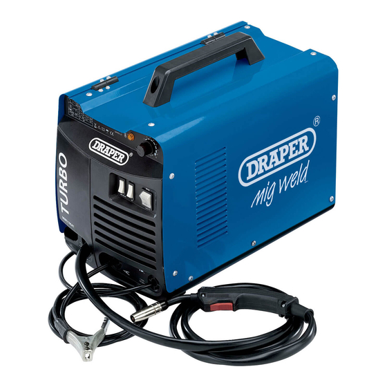 Draper MIG MWD100AT Instructions Manual
