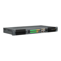 Blackmagicdesign Audio Monitor Installation And Operation Manual