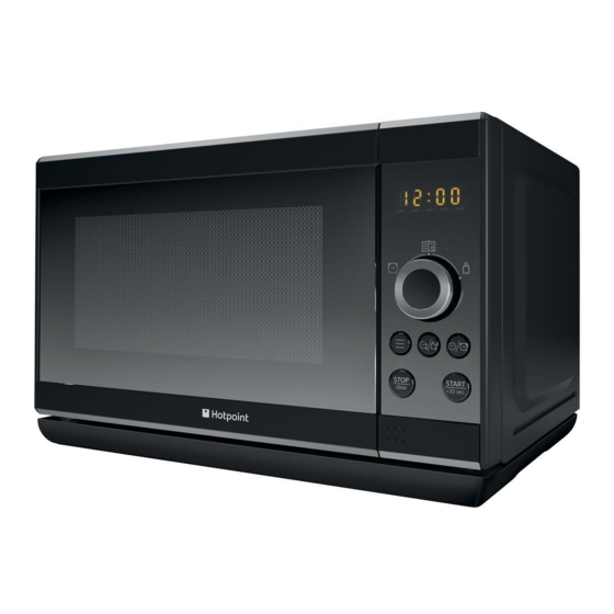 Hotpoint Microwave 20L Operating Instructions Manual