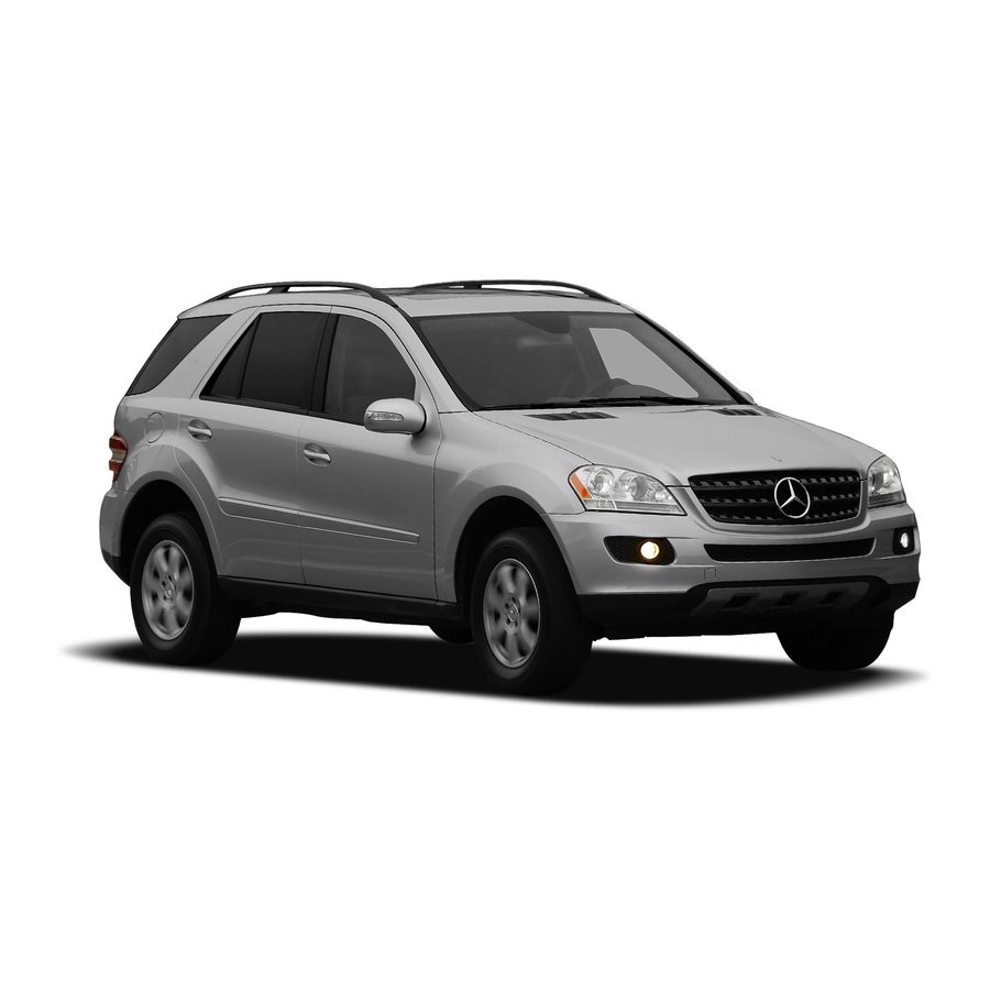 Mercedes-Benz ML 350 2008 Operator's Manual
