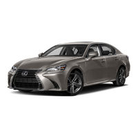 Lexus 2016 GS F Owner's Manual