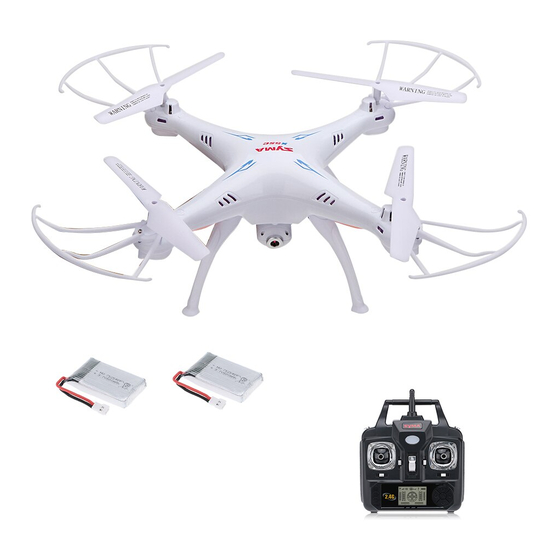 SYMA X5S Quadcopter Drone Manuals