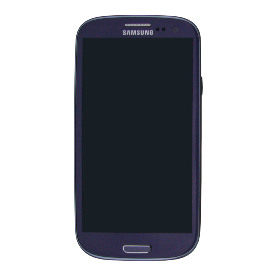 Samsung Galaxy S Quick Start Manual